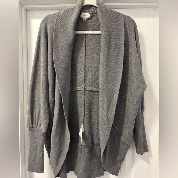 Aritzia Wilfred Diderot Cocoon Open Front Cardigan Size Medium - Picture 1 of 3